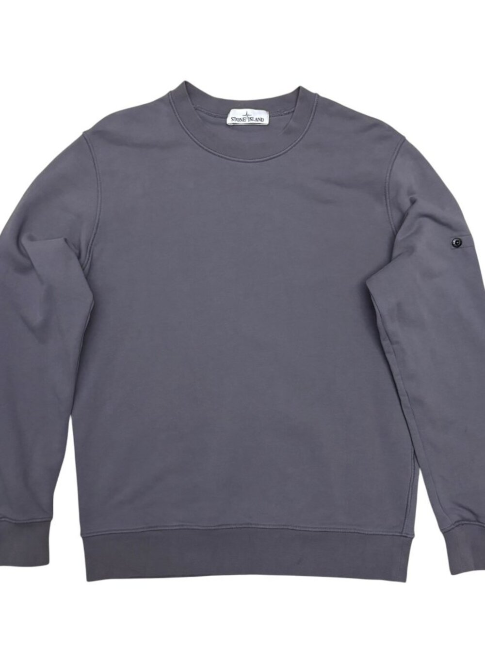 STONE ISLAND Sweater Designer Casual Long Sleeve Crewneck Mens Large NO BADGE